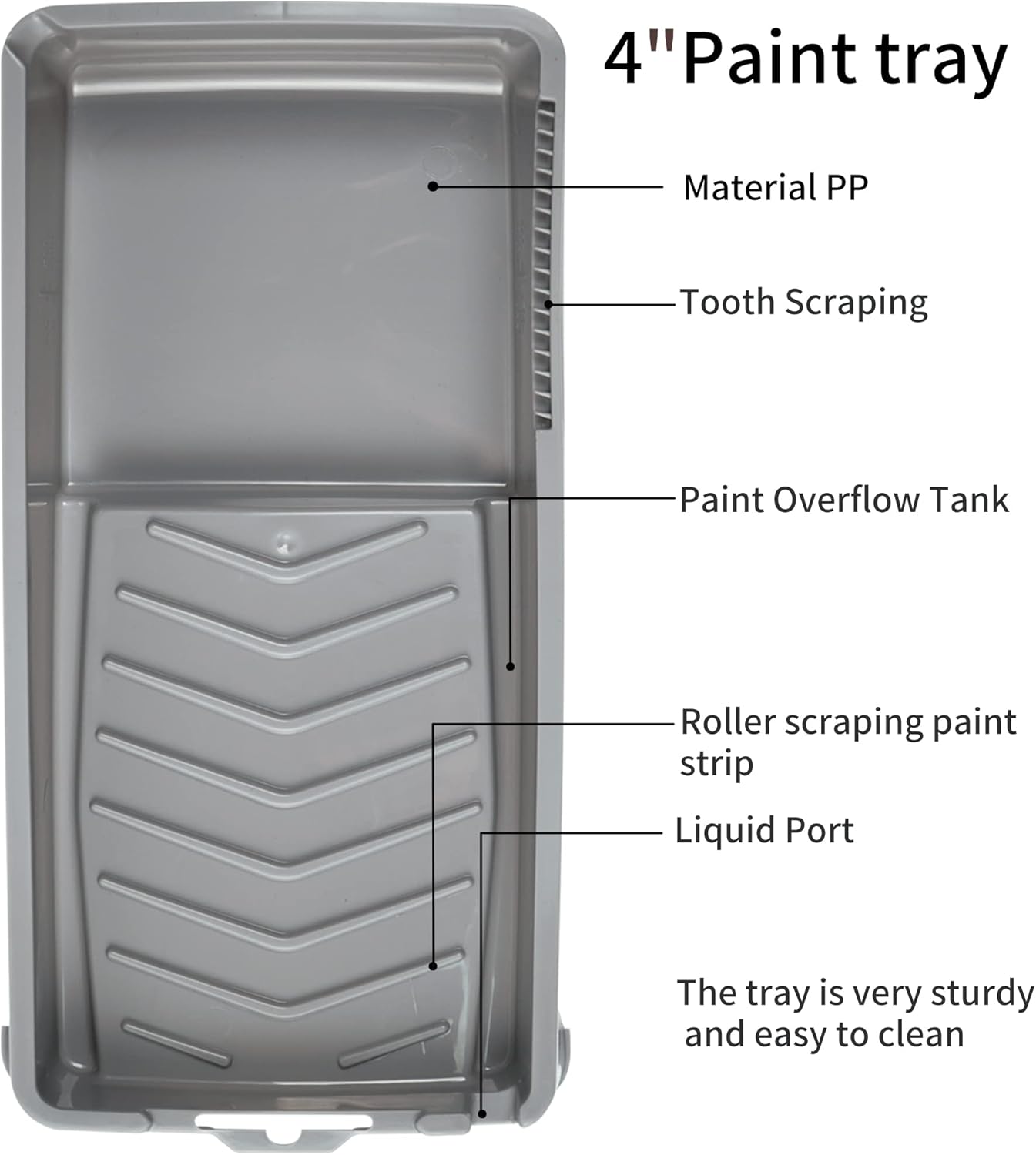 Voomey Small Paint Roller, Mini Paint Roller Kit 4 Inch, Microfiber Paint Rollers, Foam Paint Roller, Paint Roller Covers, Paint Tray with Liner, Mini Rollers for Painting