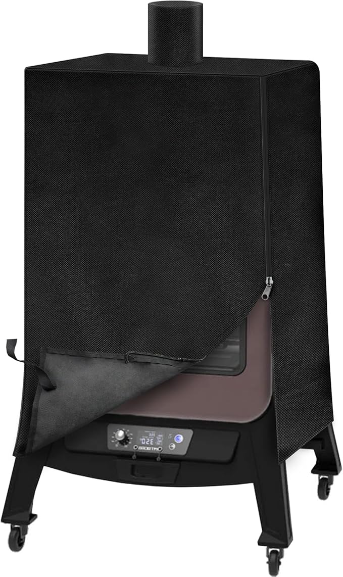 Vertical Smoker Cover for Pit Boss Wood Pellet 4/5-Series PBV4PS1 PBV5PW1 PBV4PS2 PBV5P1 Pro Series 4 BBQ Weather-Resistant Outdoor Grill Cover Pitboss 73550 73040