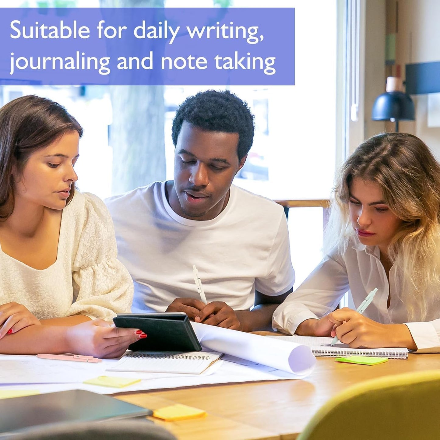 Vanhench 10 Pcs Gel Pens, 0.5mm Fine Point Smooth Writing Pens for Journaling Note, Preppy Stuff Aesthetic for Nurse Gifts, Birthday White Elephant Gifts, Stocking Stuffers (10PCS Morandi)