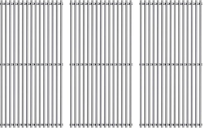 S720-0896 (3-Pack) 17" Stainless Steel Cooking Grate for Homedepot Nexgrill 720-0896B 720-0896 720-0896BK 720-0896E 720-0896C 720-0896CP 720-0898 720-0898A