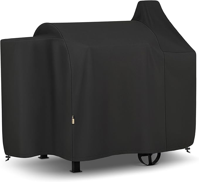 Arcedo Smoker Cover Compatible with Pit Boss 820 Deluxe, 850, 820 Sportsman, Heavy Duty Waterproof Wood Pellet Grill Covers, All Weather Protection for Outdoor Grill
