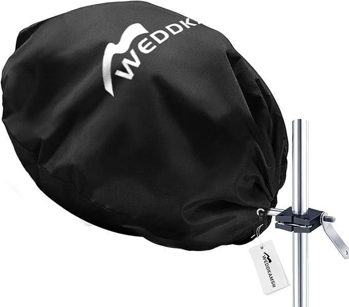 Marine Kettle Grill Cover, 100% Solution-Dyed Acrylic Boat Kettle Grill Cover, for Magma Original Size Marine Kettle Gas Grill A10-205, Marine Kettle 3 A10-207-3, Marine Kettle Charcoal Grill A10-104