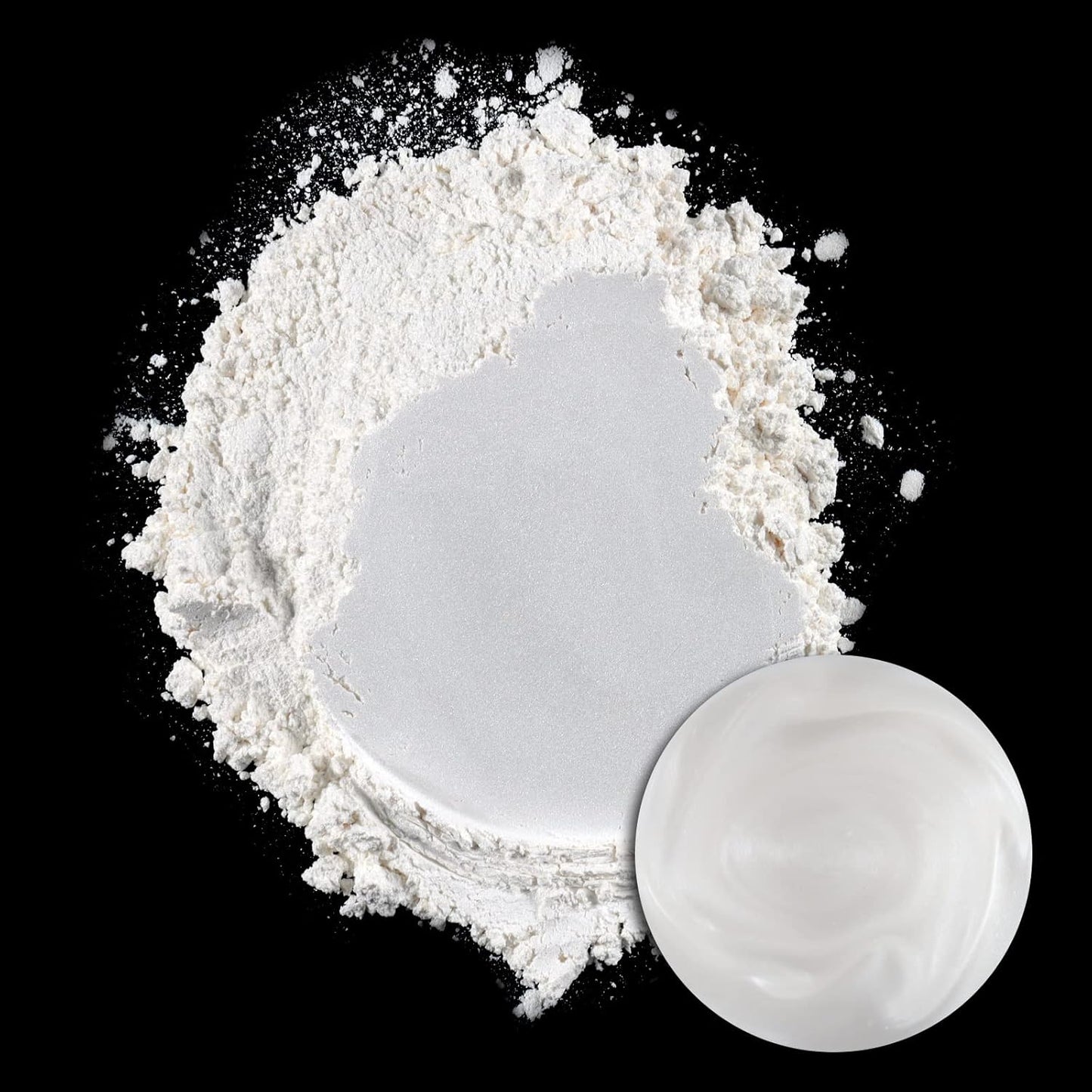 Ceya Mica Powder, 5.3oz/ 150g Porcelain White Pearlescent Effect Colorant Pigment Powder for Epoxy Resin, Tumblers, Slime Bath Bomb, Soap Dye, Slime, Candle, Resin Crafting, Paint,Jewelry, Nail Polish