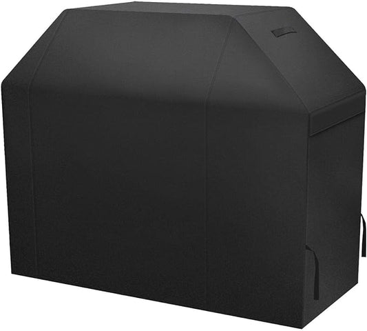NEXCOVER Grill Cover - Heavy Duty BBQ Cover, 50 inch Waterproof Barbecue Cover, Weather Resistant, Fade Resistant, Rip-Proof, Anti-UV, Gas Grill Cover for Weber, Char Broil, Nexgrill Grills, Black