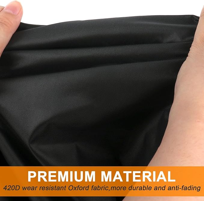 Propane Portable Grill Cover for Blackstone 22 Inch On The Go Gas Griddle,Heavy Duty Flat Top Grill Cover,Griddle Accessory for Black Stone Adventure Ready,45" W x 26" D x 40" H