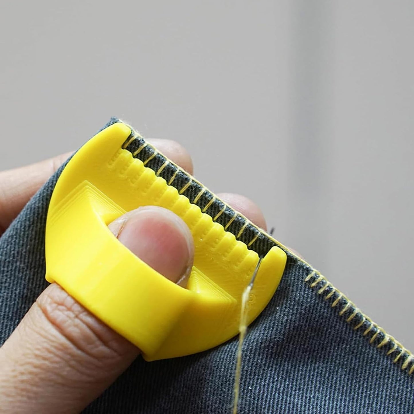 5mm Seam Guide for Hand Sewing Edge Lockranding Tool 5 PCS Set for Leather/Fabric/Craft Sew, Cyan