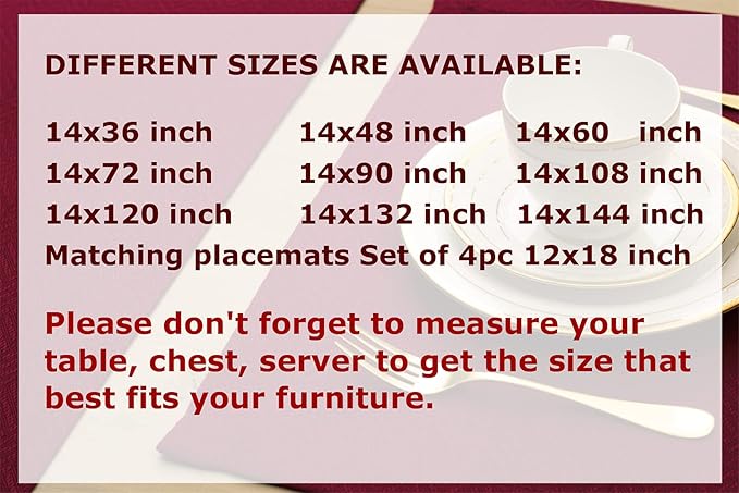 Red Table Runner 108 inch, Cranberry Damask Dresser Scarf, Outdoor Coffee Table Runner, Burgundy Jacquard Dining Table Runners for Dinner Parties, Events, Wedding, Thanksgiving, Christmas