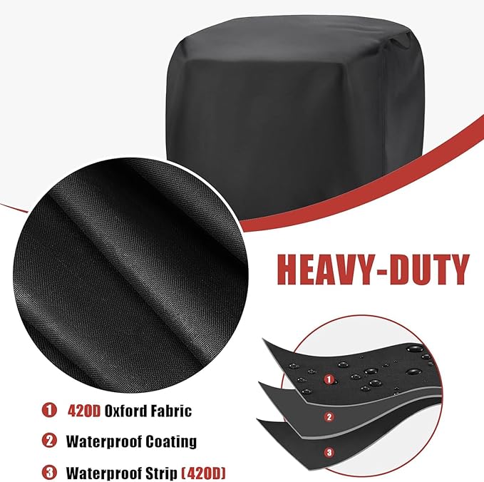 Pizza Oven Cover, Waterproof Pizza Oven Indoor Outdoor Covers - Customized Size