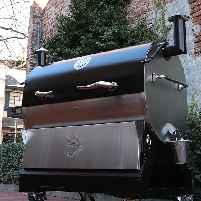 recteq RT-2500 BFG Pellet Smoker Grill, Wi-Fi-Enabled Outdoor Grills & Smokers, Electric Pellet Grill with 2500 Sq In Cook Space, RT-2500 BFG + Grilling Basics Bundle