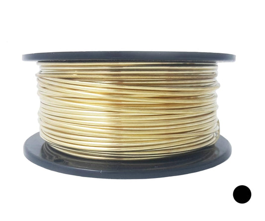 16 Gauge, Jeweler's Brass Wire, Red Brass, Round, Dead Soft, CDA #260-1LB(134FT) by CRAFT WIRE