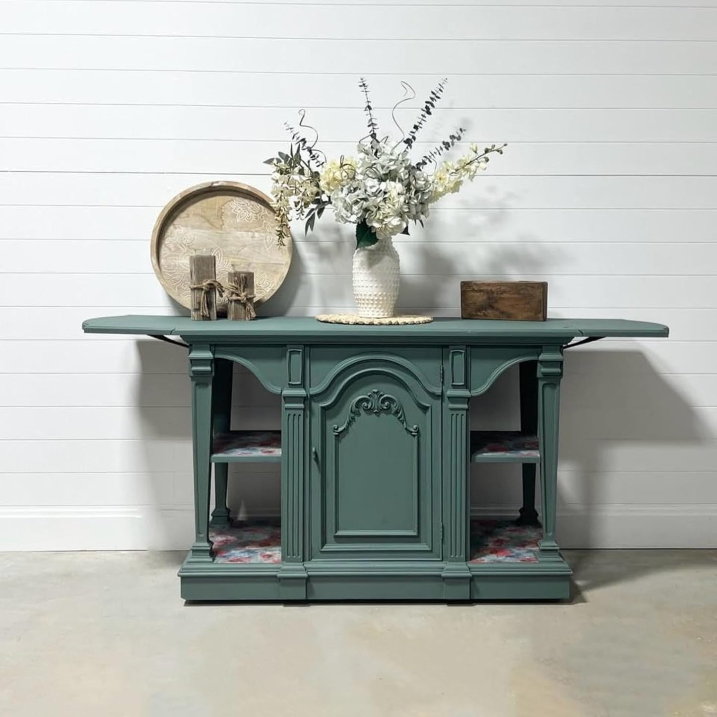 Dixie Belle Paint Company Chalk Finish Furniture Paint – Blue Grass (16oz) – Matte Chic Chalk Mineral DIY Furniture Paint