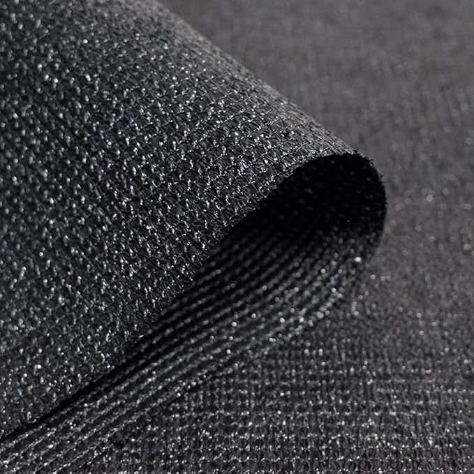 LOVE STORY 3'x115'' Black Balcony Privacy Screen Fence, UV Protection Weather-Resistant 3 FT Height Shield for Deck, Patio, Backyard, Outdoor Pool, Porch, Railing