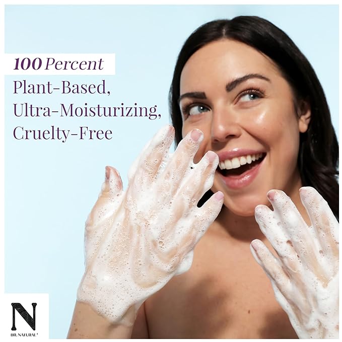 Dr. Natural Castile Liquid Soap - Multi-Use Body Wash, Shampoo and Face Wash - Hydrating Body Soap for Skin, Hair, Pets and Home - Eucalyptus - 16 oz
