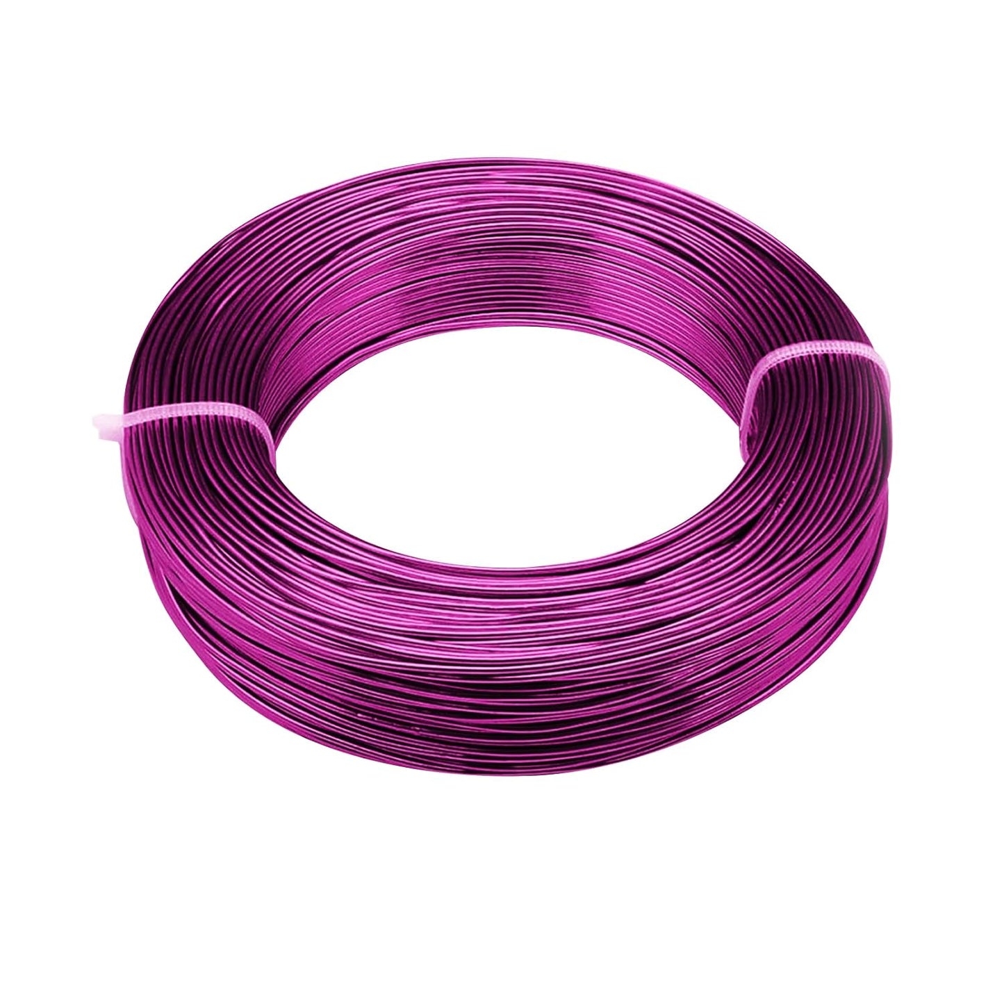 2MM Aluminum Wire - 100 Feet, 12 Gauge, Bendable Anodized Metal for Sculpting, Jewelry Making, Armature Making, Wire Weaving & Wrapping, Crafting