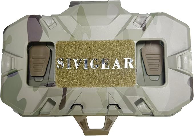 Tactical Molle Phone Holder for Plate Carrier Vest, Quick Release & Adjustable Phone Mount, Compatible with 4.7-6.7 inch Smart Phones, Durable Tactical Accessories for Outdoor Enthusiasts