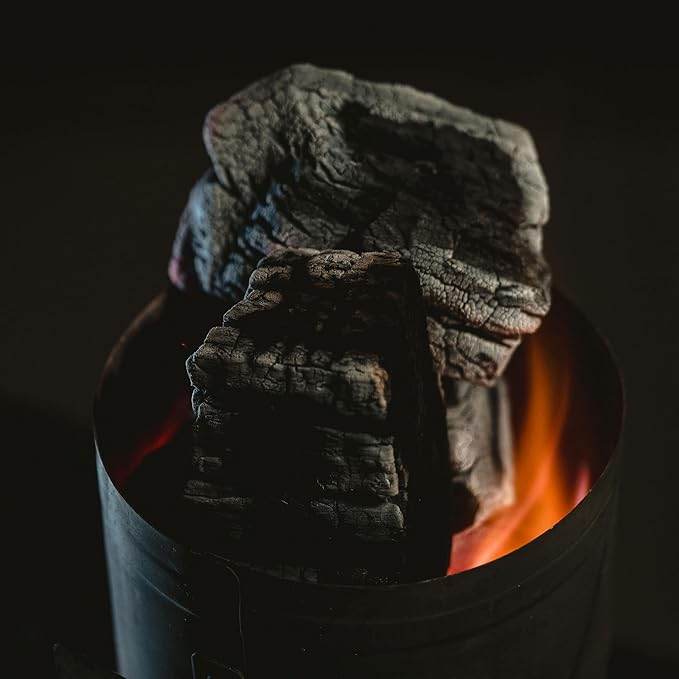 Jealous Devil 100% All Natural Pro Hardwood Lump Charcoal for Barbecue Grilling and Smoking, 35 Pound Bag - Restaurant Quality BBQ Grill Supplies and Fire Starter Accessories