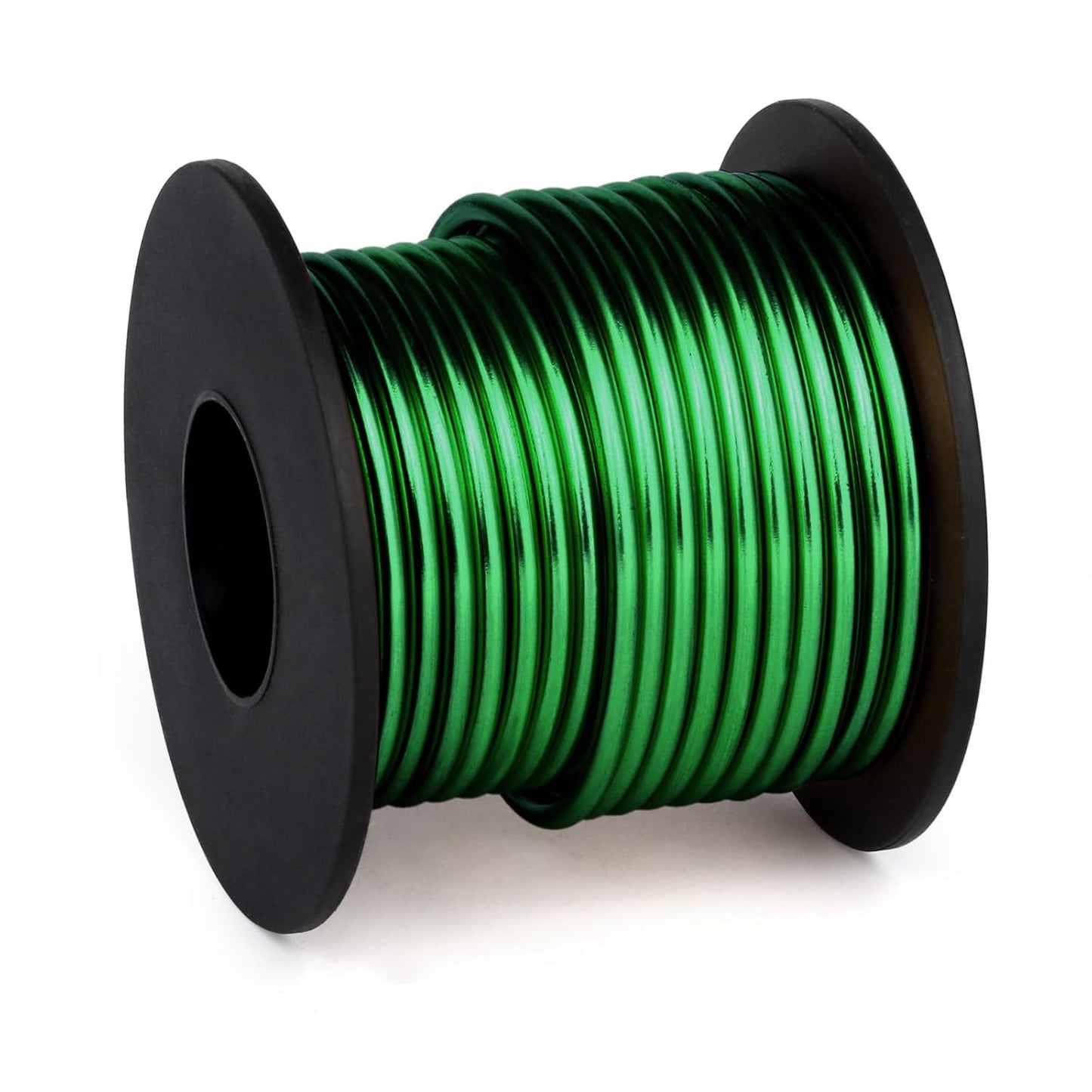 Aluminum Craft Wire, 32.8 Feet 3.0 mm/ 8 Gauge Green Bendable Soft Metal Aluminum Wire Roll Bulk for DIY Crafts Sculpting Jewelry Making