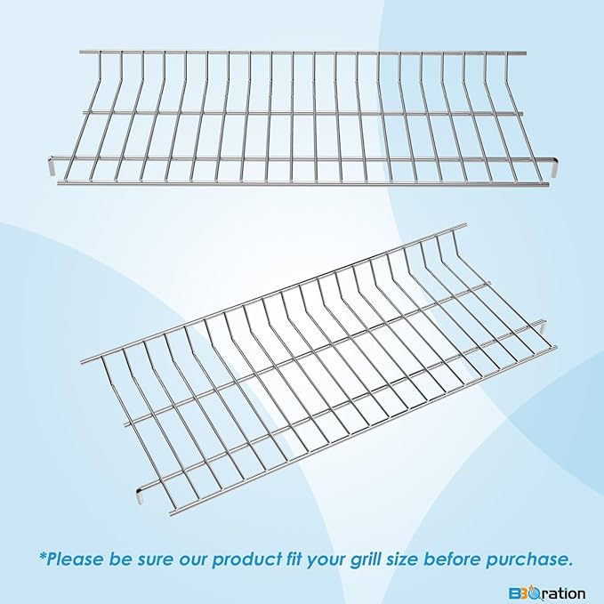 Warming Rack for Nexgrill Grill Parts 720-0864R 720-0864RA, Grill Top Rack for Nexgrill 720-0864R, Grill Warming Rack for Nexgrill Deluxe 2 Burner Replacement Parts