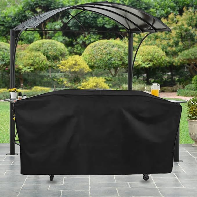 Grill Cover for Blackstone Bronco 3 Burner 28" XL Griddle Vertical Smoker Pellet Combo, 600D Heavy Duty Waterproof for Black Stone Bronco 28 Inch XL Grill 2415 Cover Accessories