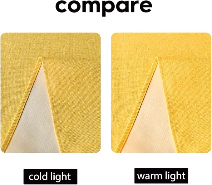 Artoid Mode Yellow Table Runner, Seasonal Summer Fall Washable Kitchen Dining Table Decoration for Home Party Decor 13x60 Inch