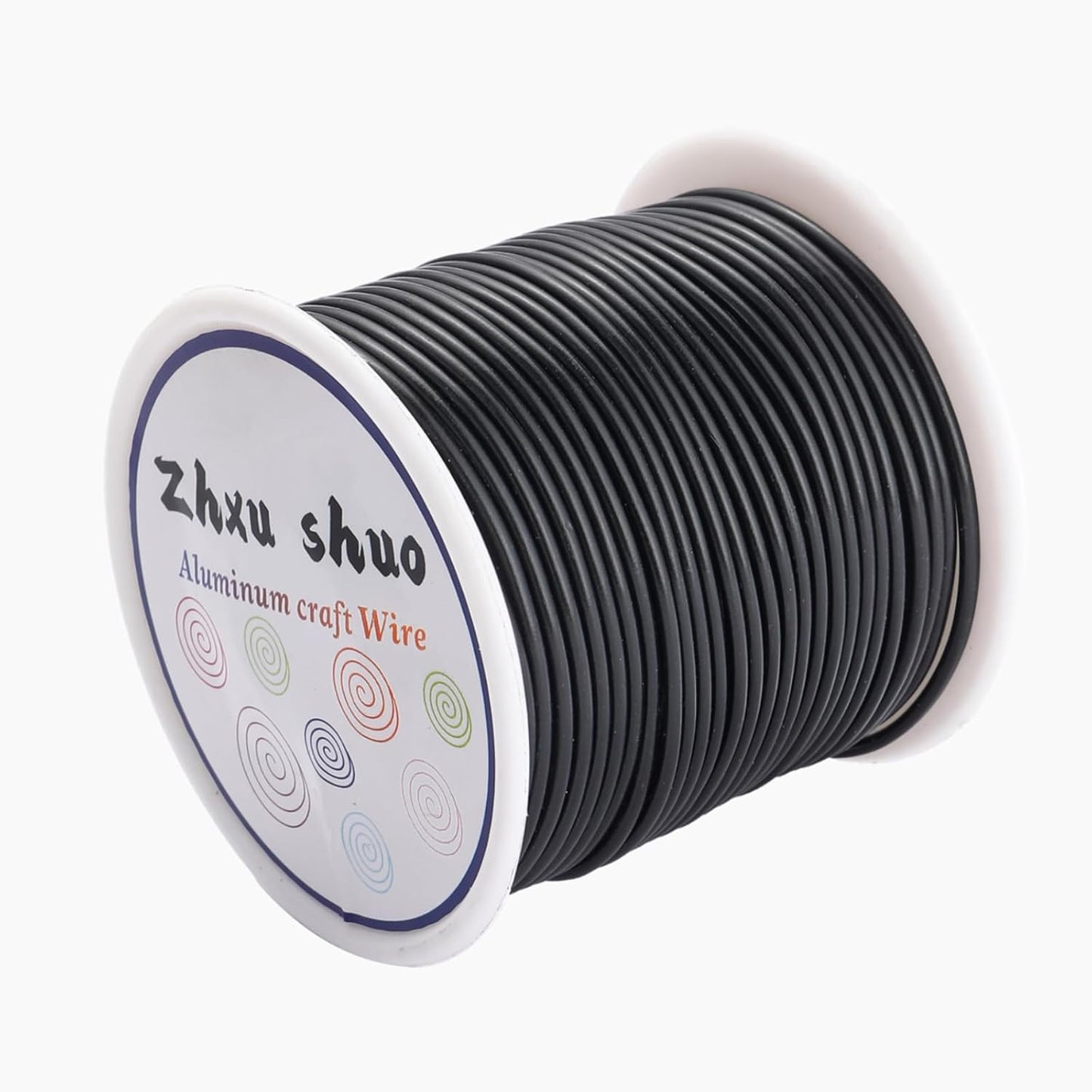 12 Gauge(2mm) Aluminum Wire 35 Yards Anodized Metal Wire for Bonsai Armature Crafting Sculpting Jewelry Craft Making Beading Floral (Black, 12 Gauge)