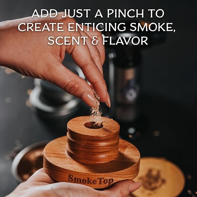 SmokeTop 4oz Bag - Cocktail Smoker Chips for Old Fashioned Cocktails, Whiskey, & Bourbon - by Middleton Mixology Made in The USA (800 uses) (Alder)