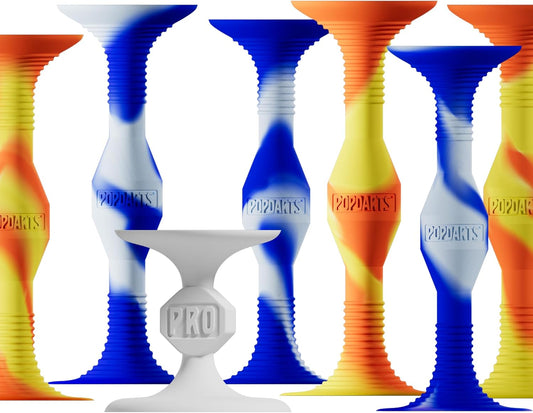 Popdarts PRO Pack Game Set (Fire & Ice) - Indoor, Outdoor Suction Cup Throwing Game - Competition with a POP