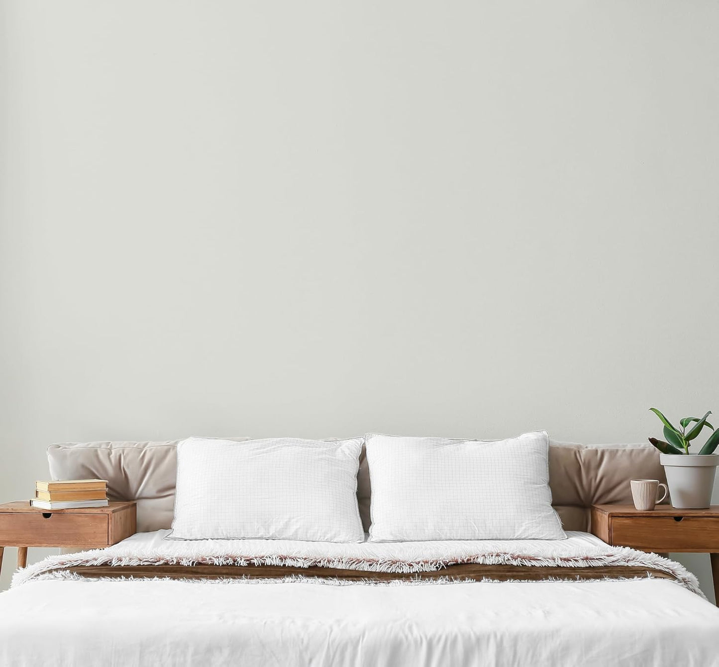 EVOLVE Paint & Primer: Environment-friendly, Low Sheen with One-coat Coverage for Interior & Exterior surfaces (Antique White, 1-Gallon)