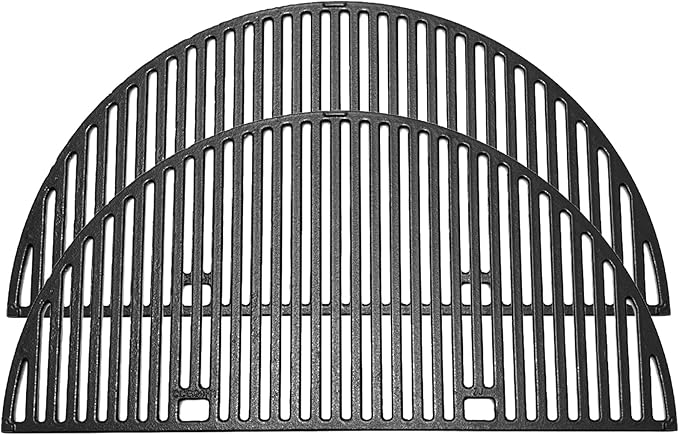 24" Cast Iron Heavy Duty Round Grates for BGE, Big Green Egg XL, Weber Summit Kamado E6, S6 Joe Big Joe I, II III Smokers 24" Charcoal Grill