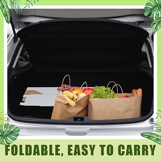 10 Pack 30 Gallon Recycling Bins Cardboard Trash Cans Disposable and Reusable Corrugated Cardboard Cans Bulk with 20 Garbage Bags for Parties Events(20 Gallon)