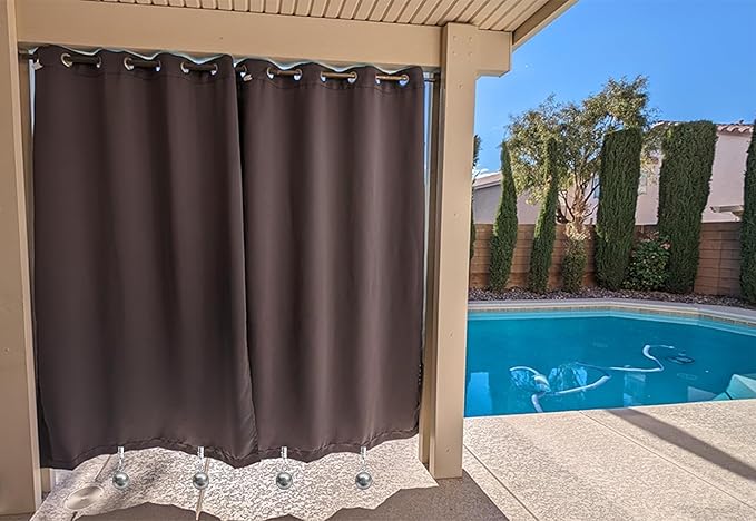 20 Pack Weights for Curtain, Outdoor Curtain Weights, Curtain Weights Outdoor Drapery for Pergola Patio Gazebo Cabana, Stainless Steel Weight Clip Down Curtain, Garden Flag, Shower Curtain, Tablecloth
