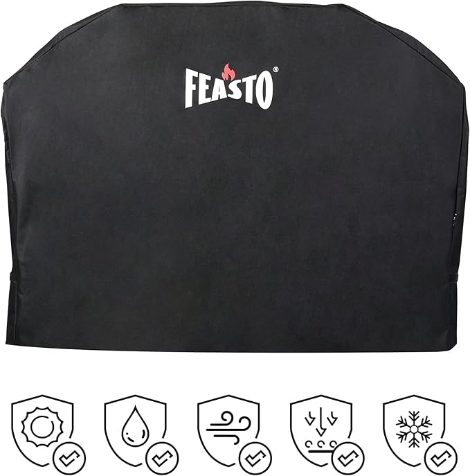 BBQ Grill Cover, 55 Inch Heavy Duty Waterproof Gas Grill Cover with Adjustable Velcro Strap, Anti-UV, Fade Resistant, Fits for Weber, Char Broil, Nexgrill, Royal Gourmet (55"L x 23"W x 42"H)