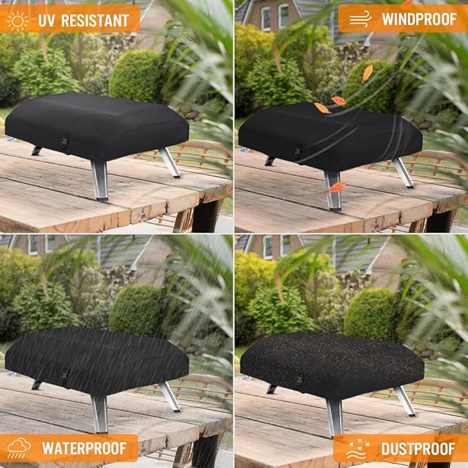 iCOVER Carry Cover for Ooni Koda 16 inch Pizza Oven, Heavy Duty Portable 16 Gas Pizzas Maker Covers Waterproof Outdoor Ovens Accessories