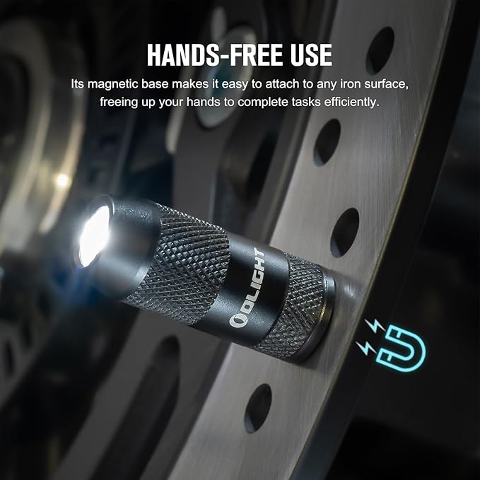OLIGHT 2 Pack IMINI 2 EDC Rechargeable Keychain Flashlight, 50 Lumens Compact and Portable Mini LED Keyring Lights with Built-in Battery Ideal for Everyday Carry and Emergencies