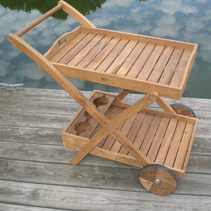 TTC Teak Tray Cart