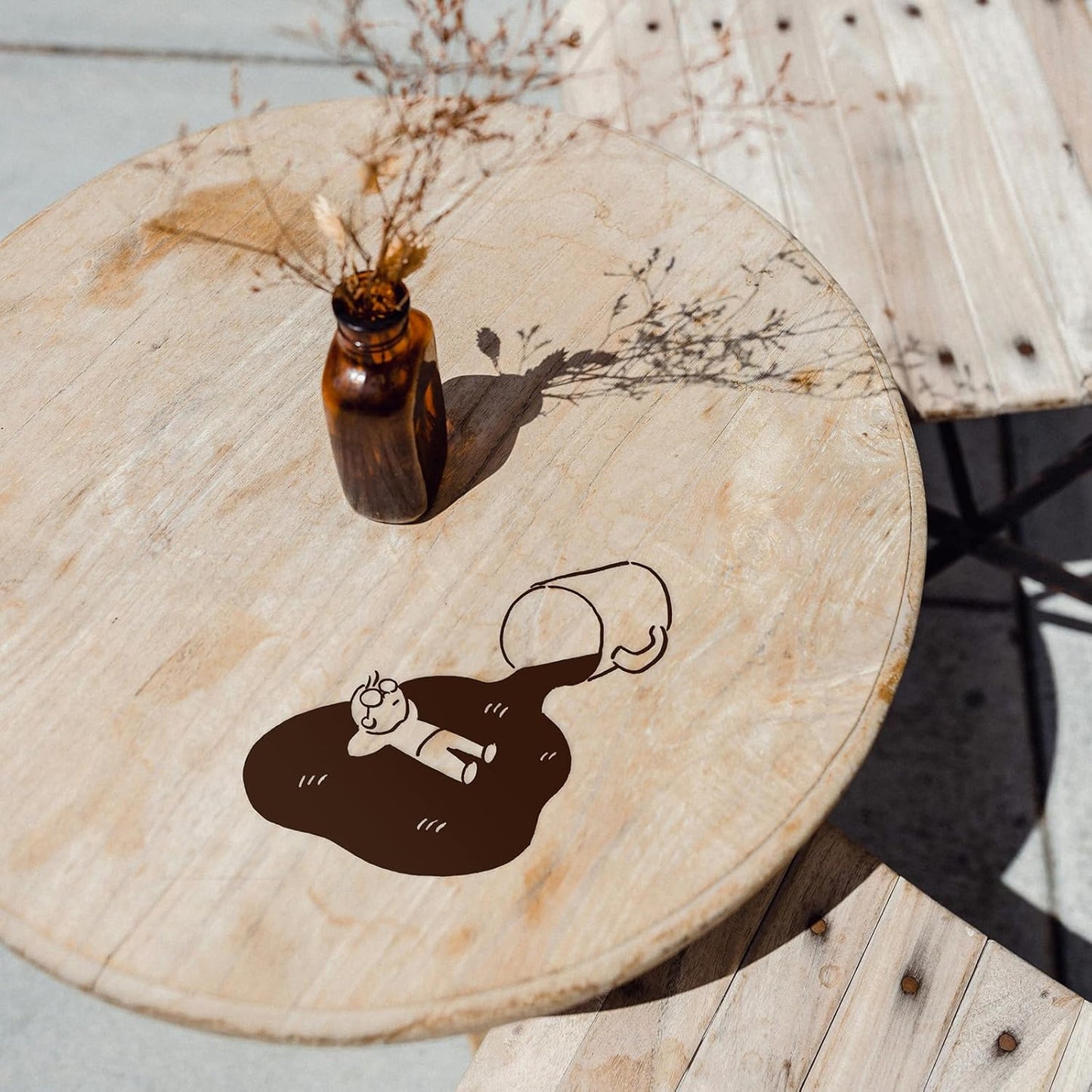 Ant Smart Adhesive Permanent Vinyl Compatible with Cricut Explore and Maker Series Without Cutting Mats, Create DIY Projects, Decals, Stickers & More (Brown, 13inch x 5ft)