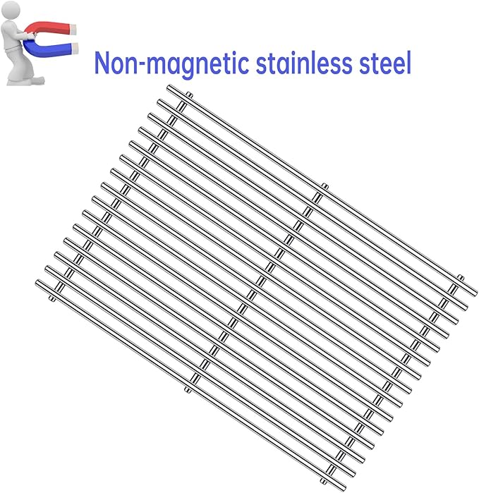 7636 7638 7639 Grill Grates Grill Replacement Parts for Weber Spirit Grill Spirit II E-310, E-320, S-310, S-320, GS4 Spirit 2 300 Flavorizer Bars 15.3”, 17” Stainless Steel BBQ Grid Accessories