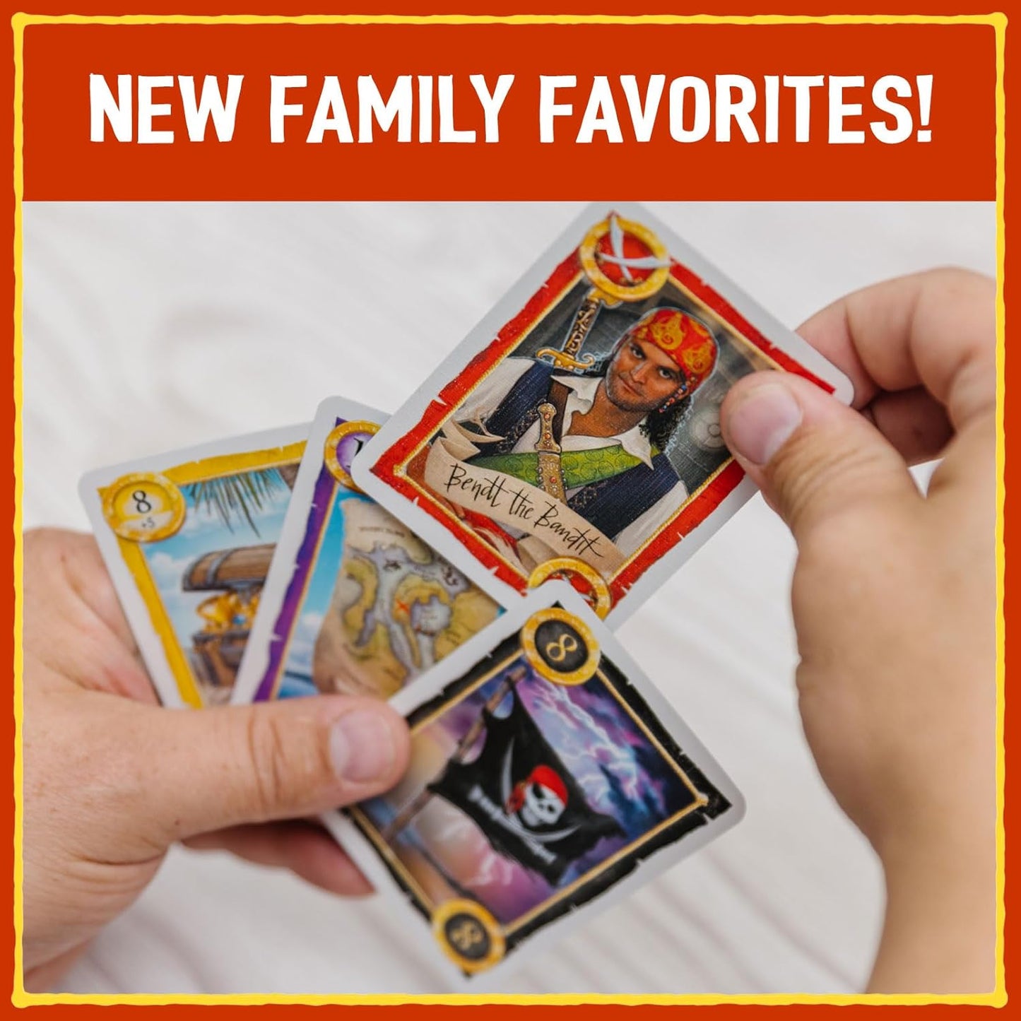 Grandpa Beck's Games Skull King Expansion - The Ultimate Pirate Trick Taking Game | from The Creators of Cover Your Assets & Cover Your Kingdom | 2-8 Players 8+