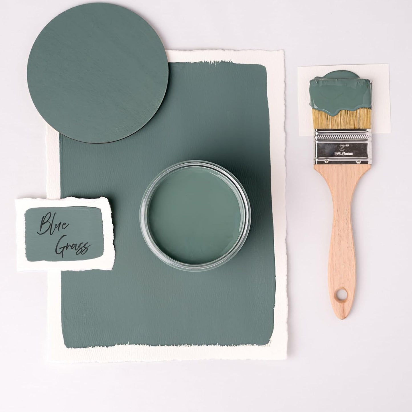 Dixie Belle Paint Company Chalk Finish Furniture Paint – Blue Grass (16oz) – Matte Chic Chalk Mineral DIY Furniture Paint