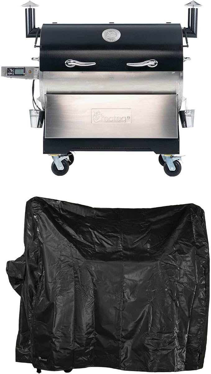 recteq RT-2500 BFG Pellet Smoker Grill, Wi-Fi-Enabled Outdoor Grills & Smokers, Electric Pellet Grill with 2500 Sq In Cook Space, RT-2500 BFG + Cover