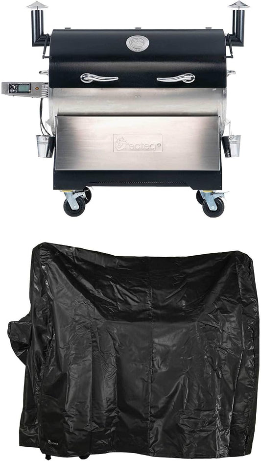 recteq RT-2500 BFG Pellet Smoker Grill, Wi-Fi-Enabled Outdoor Grills & Smokers, Electric Pellet Grill with 2500 Sq In Cook Space, RT-2500 BFG + Cover