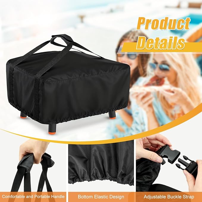 Pizza Oven Cover for Blackstone (Leggero) 2238 2379 5967,TwoPone Waterproof Pizza Oven Accessories Carry Cover for Outdoor