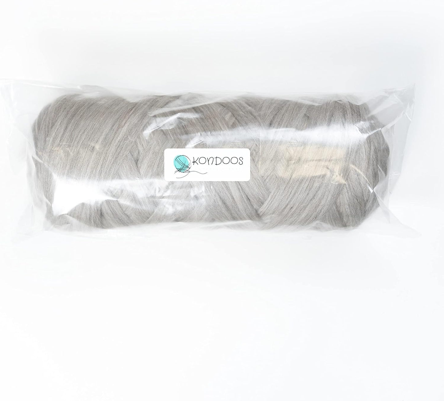 Natural Wool Bulk roving, 4 lb. Best Wool for Spinning, arm Knitting, Felting, Chunky Blankets yarn and Tapestry. Natural Colors, un-Dyed. (Sand, 4 lb)