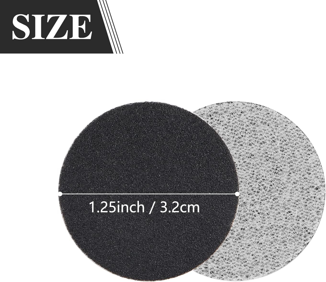 40 Pieces Sanding Disks 1.25" Medium-Grit Sandpaper for Sanding and Distressing All of Your Craft Projects Art Supplies Crafting Project Scrapbooking Supplies Ink Tools Arts Crafts