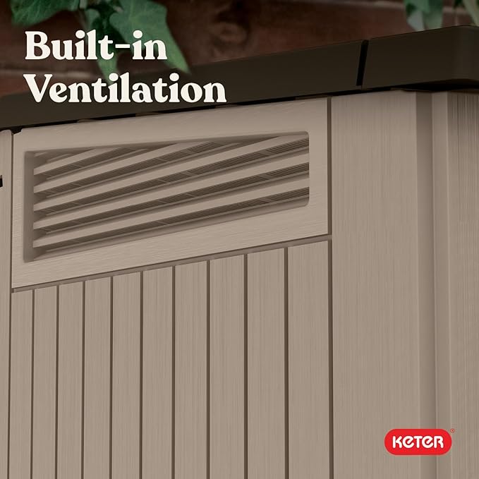Keter Store-It-Out MIDI Outdoor Resin Horizontal Storage Shed