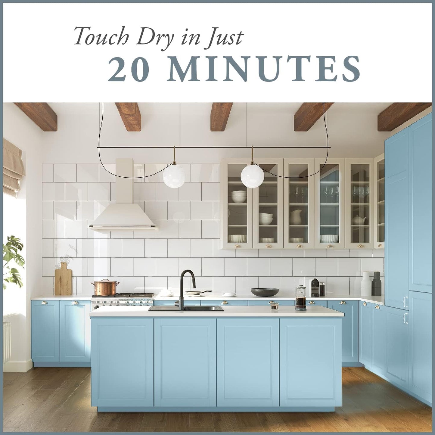 AMY HOWARD AT HOME Chalk-Based One Step Paint for Furniture, Cabinetry, Decor, Finish, and More | No Stripping, Sanding, or Priming | Ultra-Light Base | 32 Ounce | Credenza