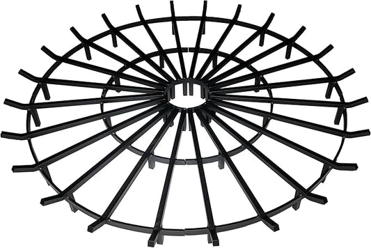 SteelFreak Super Heavy Duty Wagon Wheel Firewood Grate for Fire Pit - Made in The USA (48 Inch)