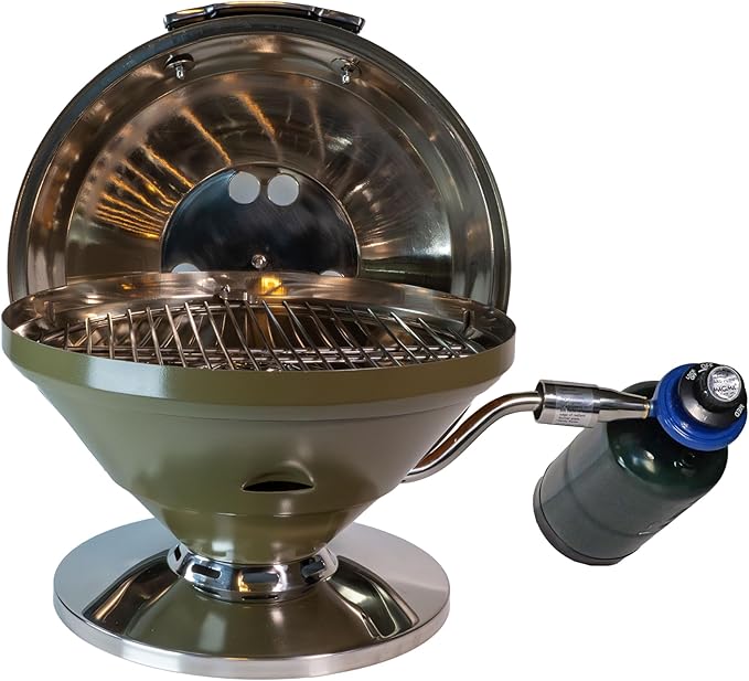 Magma C10-105-A Avocado Beach Fire Gas Grill | Portable Gas BBQ | Compact Propane Grill | Stylish Outdoor Cooker