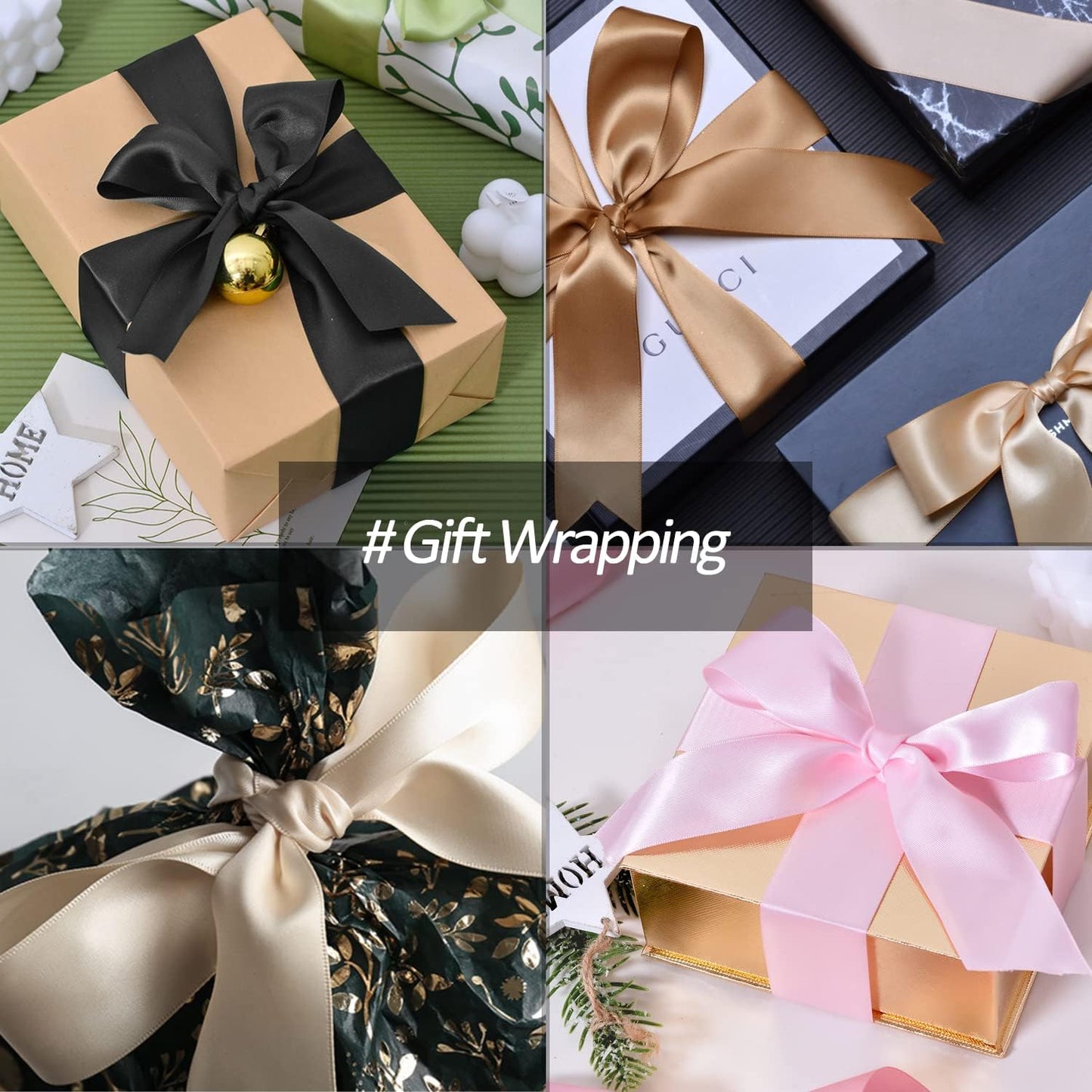 1.5" Wide x 100 Yards Single Faced Polyester Purple Satin Ribbon, Perfect for Wedding, Gift Wrapping, Bow Making & Other Projects (Purple)