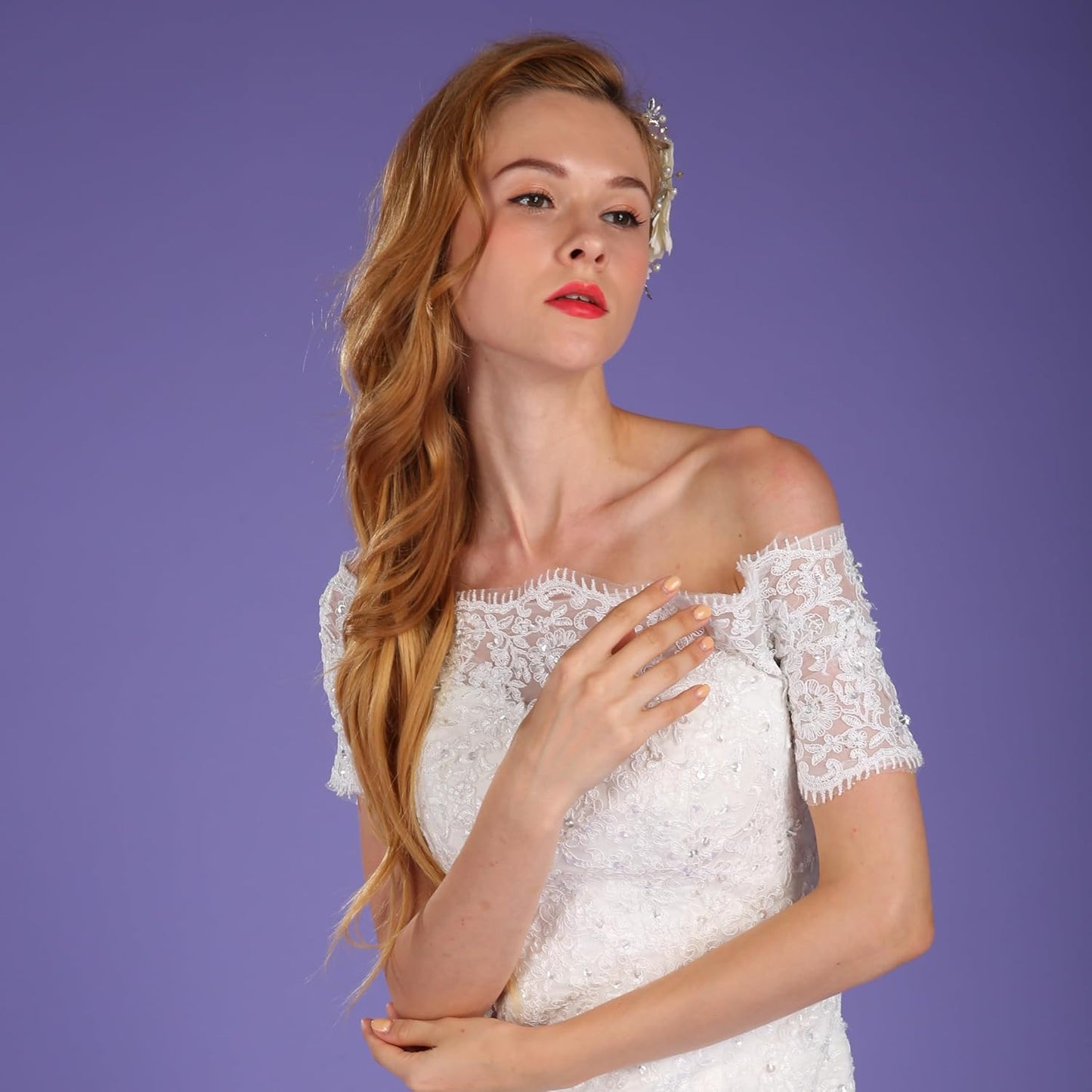 Seamless Photography Background Paper Roll, Blue Photo Paper Backdrop for Photography, Video and Streaming (Thistle, 53" x16')